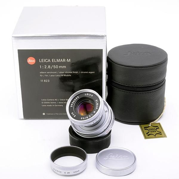 LEICA ライカ Elmar エルマー 沈胴 50mmF2.8 M シルバー E39 2nd