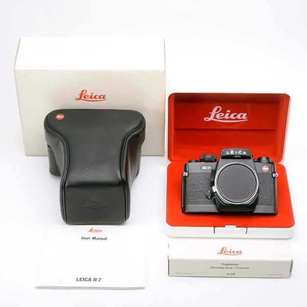 Leitz LEICA R7 ライカ Rタイプ一眼レフ + 元箱 + 革ケース - ライカ ...