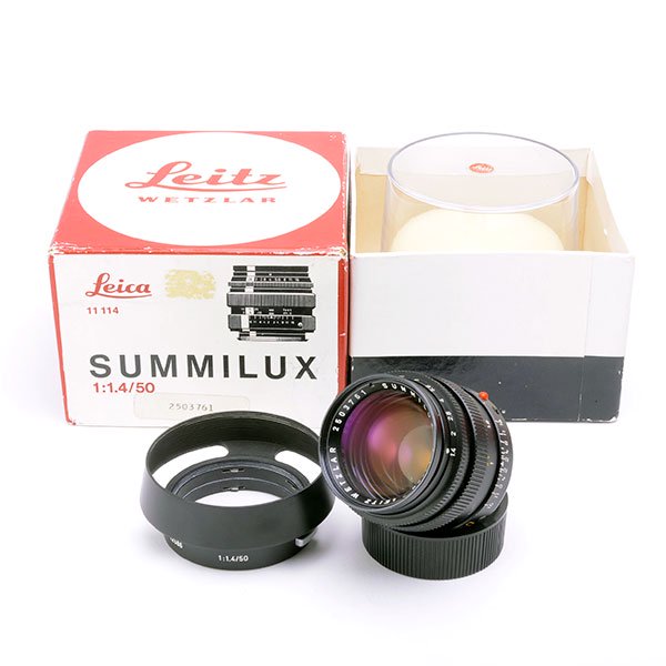 LEICA ライカ Summilux ズミルックス 50mmF1.4 第2世代 + 希少元箱