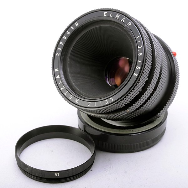 LEICA ライカ Elmar エルマー 65mm F3.5 黒 ビゾフレックス用 + OTZFO