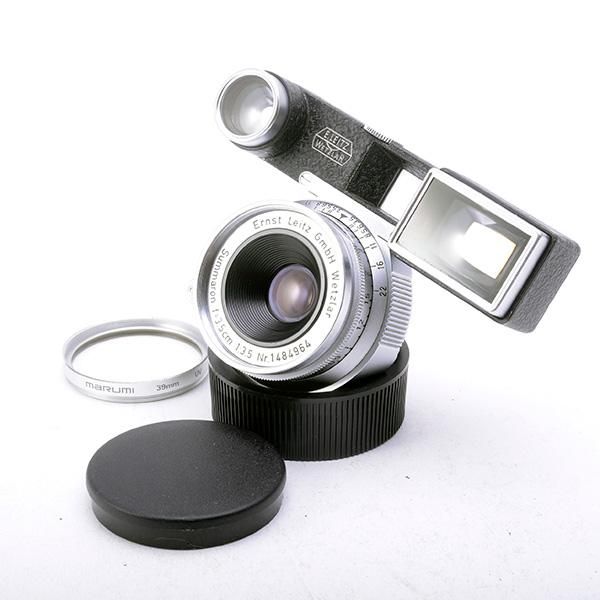 ております ヤフオク! ライカ Summaron 3.5cm F3.5 L3... - 極上美品