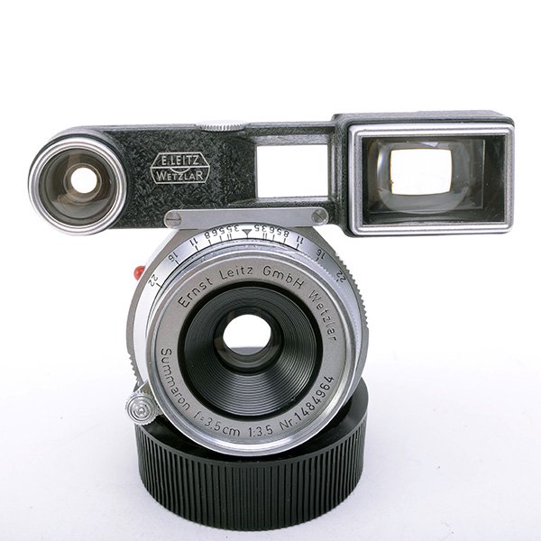 ライカ メガネ付き Leica summaron f=3.5cm 1:3.5 【SALE／37%OFF