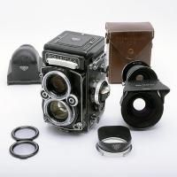 <img class='new_mark_img1' src='https://img.shop-pro.jp/img/new/icons15.gif' style='border:none;display:inline;margin:0px;padding:0px;width:auto;' />ROLLEIFLEX 饤եå 2.8F Planar ץʡ 80mmF2.8 + Mutar 0.7x + ץꥺե