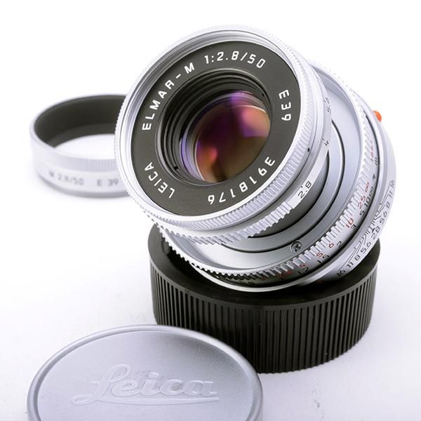 LEICA ライカ Elmar エルマー 沈胴 50mmF2.8 M シルバー E39 2nd