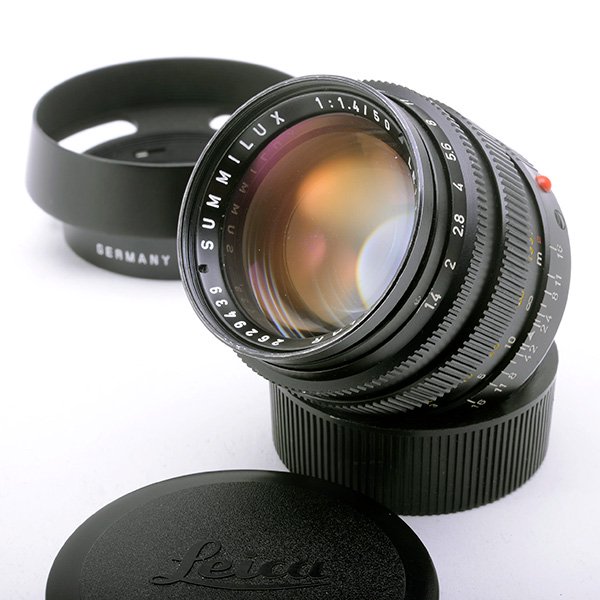 LEICA ライカ Summilux ズミルックス 50mmF1.4 第2世代 + 純正フード