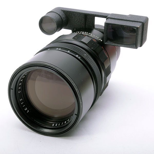 LEICA ライカ ELMARIT-M 135mm f2.8 眼鏡付き レンズ - レンズ(単焦点)