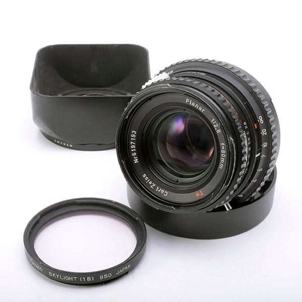 HASSELBLAD ハッセルブラッド Planar プラナー C 80mm F2.8 T* 黒鏡胴