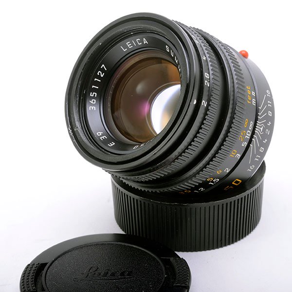 LEICA ライカ Summicron ズミクロン 50mmF2 第4世代 フード組込