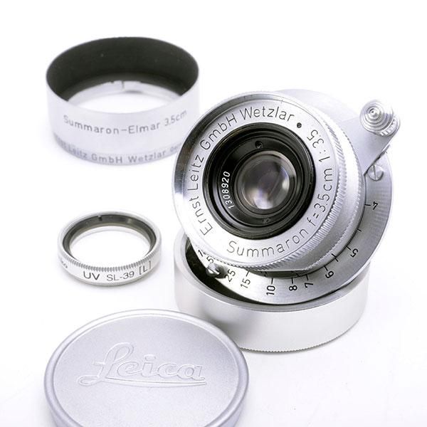 LEICA ライカ Summaron ブルーコーテッド ズマロン 35mmF3.5 L 前期 +