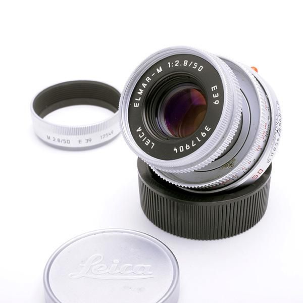 LEICA ライカ Elmar エルマー 沈胴 50mmF2.8 M シルバー E39 2nd ...