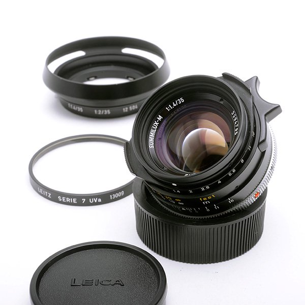 Leica ライカ SUMMILUX-M 35mm f/1.4フィルターフード付 | www 