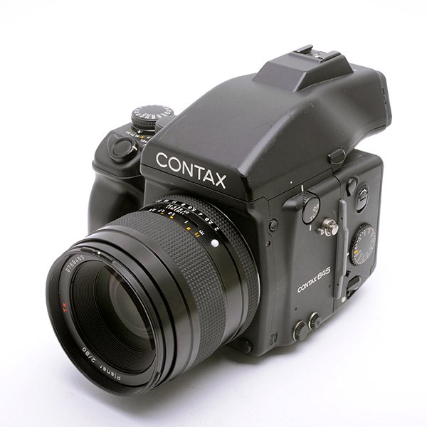 CONTAX コンタックス 645 中判フィルムカメラ + Carl Zeiss Planar