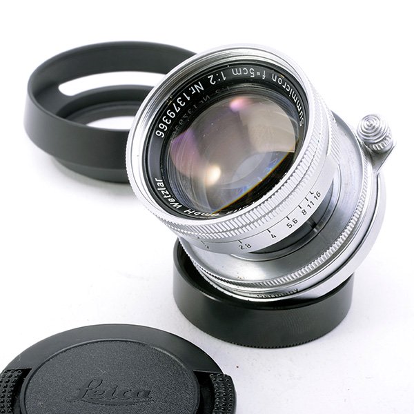 ライカ ズミクロン 50mm F2 沈胴 フード Leica summicron-
