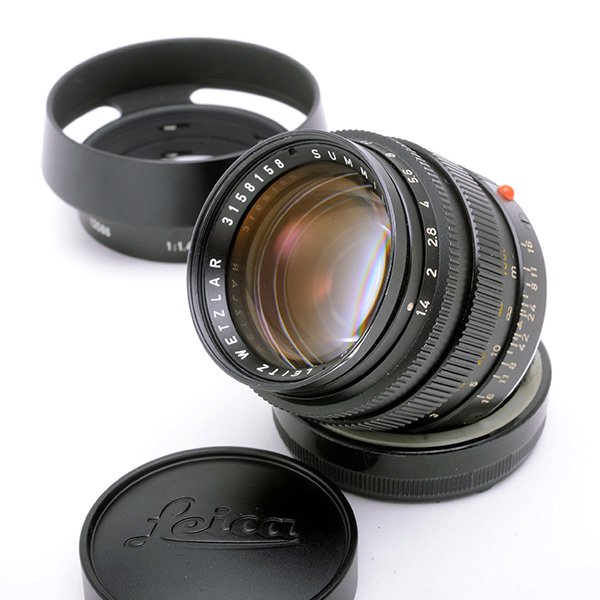 LEICA ライカ Summilux ズミルックス 50mmF1.4 第2世代 + 純正フード