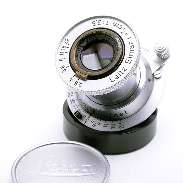 Leica Elmar 5cm F3.5 赤エルマー ダイヤマーク-