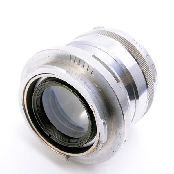 Carl Zeiss Jena Sonnar 2.8/40 Cマウントフロントとリアキャップ付き 