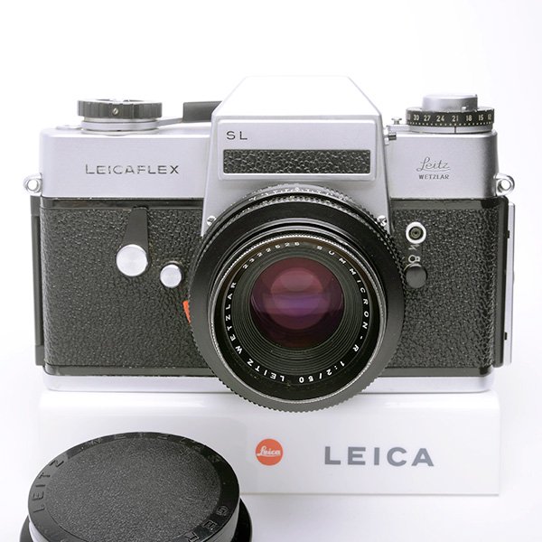 LEICAFLEX ライカフレックス SL シルバー + Summicron-R ズミクロン 50mm F2 2カム 希少取説付 -  ライカ・ハッセルブラッド　海外製中古カメラ通販【STEREO CAMERA】ステレオカメラ