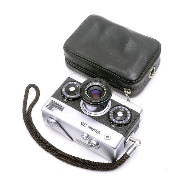 フィルムカメラ ローライ35 シンガポール製 アダプター付き
