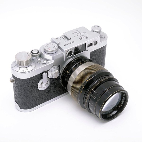 LEICA ライカ Leitz Hektor ヘクトール 73mmF1.9 L ブラック&ニッケル