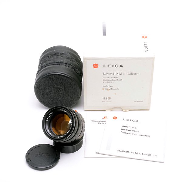 新品 Leica summilux ライカ ズミルックス M50mm F1.4