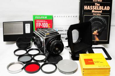 Hasselblad ハッセルブラッド500C/M+A12+プラナー80mm/F2.8+WL+