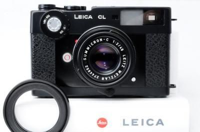 Leica ライカ CL Summicron-C ズミクロン-C 40mmF2 セット ラバー