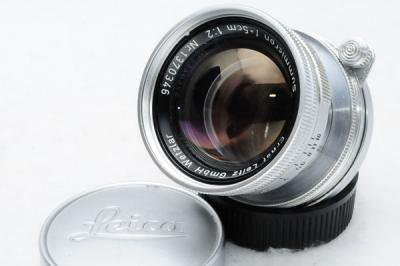 再追加販売 Leica ライカ ズミクロン 50mm F2 沈胴 Lマウントレンズ