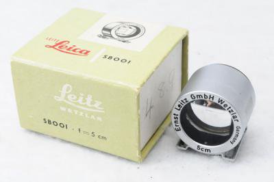 Leica ライカ 50mm ビューファインダー SBOOI/12015 元箱付き- ライカ
