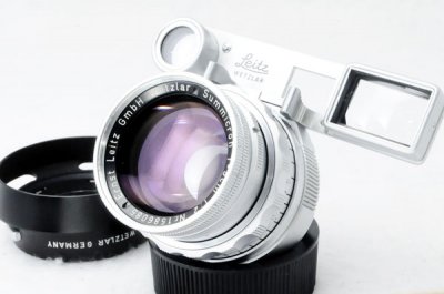 LEICA ライカ Summicron ズミクロンDR50mmF2 M 前期 メガネ付 - ライカ