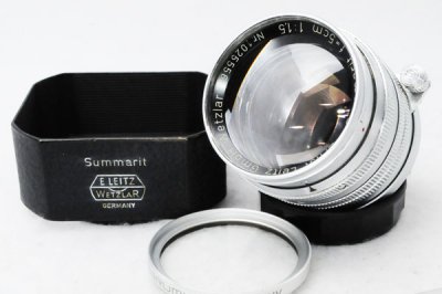 LEICA ライカ Summarit ズマリット 50mmF1.5 L 専用フード付 - ライカ