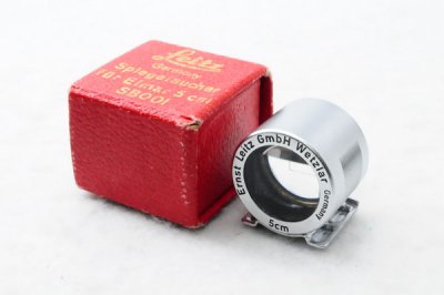Leica ライカ 50mm ビューファインダー SBOOI/12015 元箱付 - ライカ