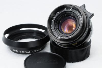 Leica summicron 35mm 第3世代　純正フード&おまけ付き