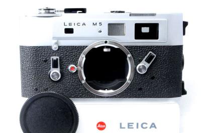 LEICA ライカ M5 2点吊 前期128万番 シルバークローム（OH済