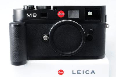 LEICA ライカ M8 デジタル ブラックボディ 元箱、付属品一式 - ライカ