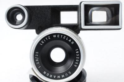 カメラ レンズ(単焦点) LEICA ライカ Summaron ズマロン 35mmF2.8 メガネ付 M - ライカ 
