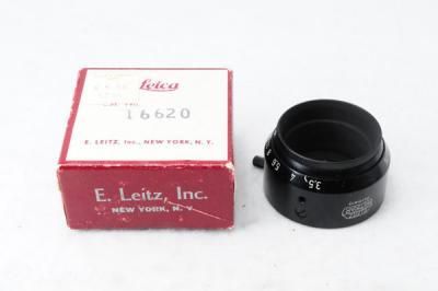 LEICA ライカ Elmar エルマー用 絞り調節フード 黒 VALOO - ライカ