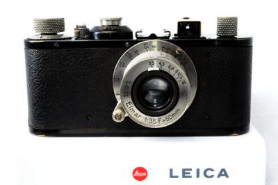 LEICA ライカ Standard スタンダード E型 黒+Elmar ニッケルエルマー