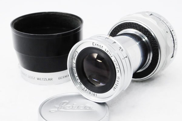 LEICA ライカ Elmar エルマー 沈胴 90mmF4 M 1955年 - ライカ