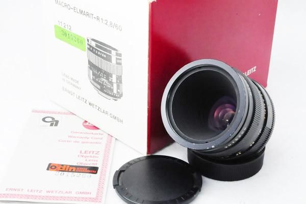 LEICA ライカ MACRO-ELMARIT-R マクロエルマリート 60mm F2.8 3カム