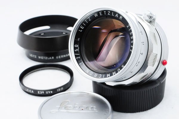 LEICA ライカ Summicron ズミクロン 固定鏡胴 50mmF2 後期型 M ...