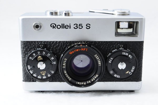 Rollei 35S Sonnar ローライ ゾナー 40mmF2.8 2.8/40 HFT シルバー+取