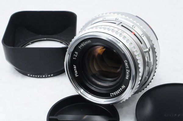 HASSELBLAD ハッセルブラッド Planar プラナー C 80mm F2.8 白鏡胴