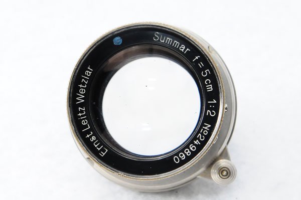 LEICA ライカ Summar ズマール 50mmF2 L ニッケル 1934年 ドイツ製