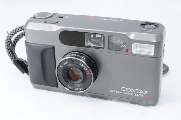 CONTAX コンタックス T2 チタンブラック Carl Zeiss Sonnar ゾナー 2.8/38 38mm/F2.8 +元箱一式