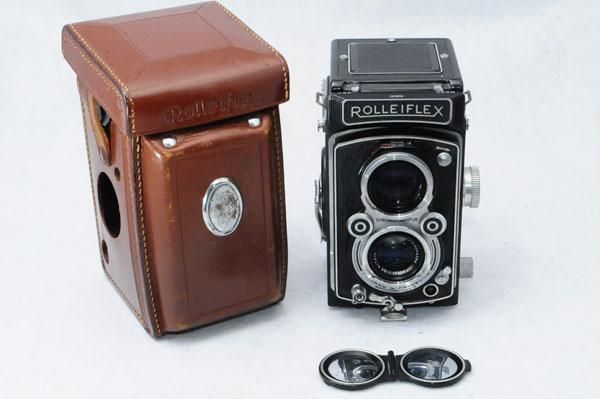 ジャンク】ROLLEI ローライ ROLLEIFLEX CARL ZEISS TESSAR 75mm F3.5 