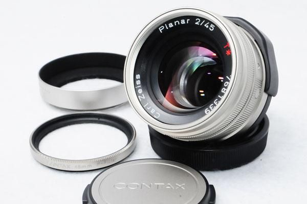 CONTAX コンタックス Carl Zeiss カールツァイス Planar 45mm F2 T