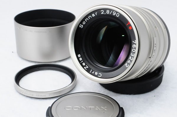 CONTAX コンタックス Carl Zeiss カールツァイス Sonnar 90mm F2.8 T 