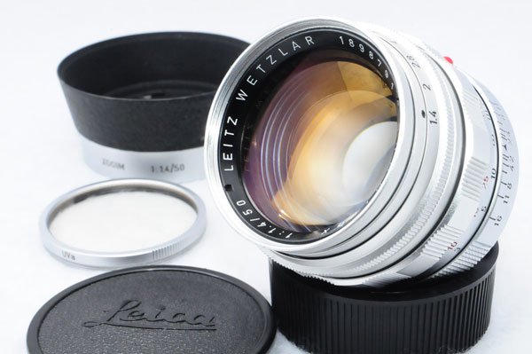 LEICA ライカ Summilux ズミルックス 50mmF1.4 第1世代 後期 M+ 純正