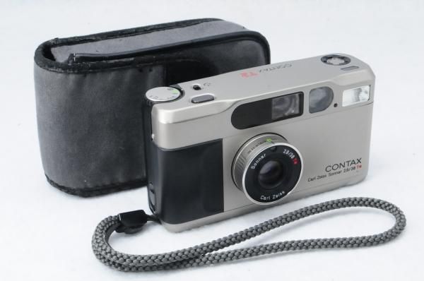 CONTAX コンタックス T2 チタン Carl Zeiss Sonnar ゾナー 2.8/38 38mm/F2.8 +元箱一式+データバック -  ライカ・ハッセルブラッド 海外製中古カメラ通販【STEREO CAMERA】ステレオカメラ