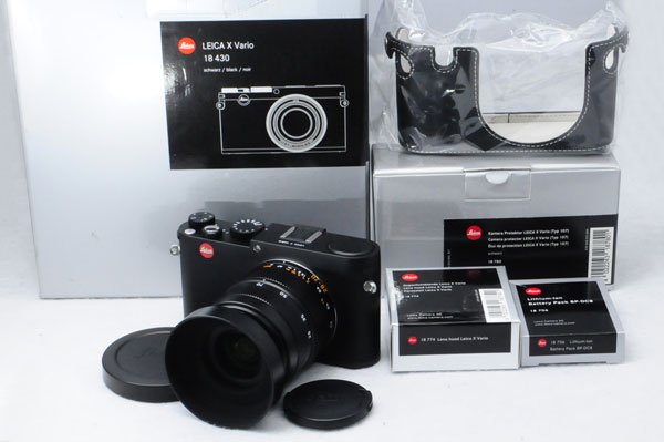 LEICA ライカ X vario バリオ (Typ107) ブラック 元箱、付属品一式 +